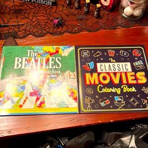 2for1 coloring books brand new